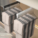 Axyaa Adjustable Telescopic Wardrobe Hanger | Extendable Clothes Rail Organizer