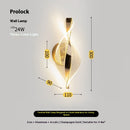 Axyaa Luxury Gold Iron Wall Lamp with Acrylic Shade, Small LED Light for Living Room