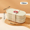 Axyaa Double Layer Lunch Box for Camping & Picnic - Sealed Bento Container
