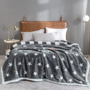 Axyaa Winter Warmth Raschel Blanket - High Quality Soft Duvet