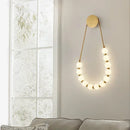 Axyaa Modern Necklace Wall Lamp for Chic Room Decoration