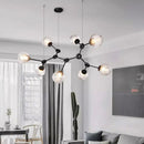 Axyaa Salon Chandelier Pendant Lights Ceiling Lamps for Dining Room Elegant Indoor Lighting