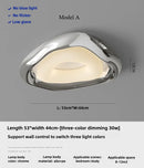 Axyaa Nordic LED Ceiling Light for Living Room Bedroom Study, Modern Remote Control Fixture