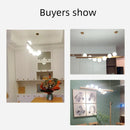 Axyaa Milk White Glass Balls Pendant Chandelier LED Lighting Fixture