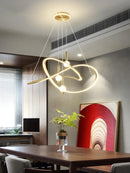 Axyaa Modern LED Chandelier Light - 2023 Design for Home Kitchen Living Room