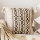 Luxury Boho Cotton Linen Pillowcase Set for Home Decor by Axyaa