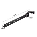 Axyaa Adjustable Wall Mounted Drying Rack Aluminum Clothes Hanger for Space-Saving Organization