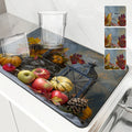 Axyaa Thanksgiving Kitchen Drying Mat Set