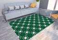 Axyaa Geometric Plaid Striped Print Carpet for Home Living Room and Bedroom Decor