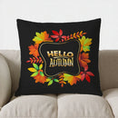 Axyaa Autumn Pumpkins Pattern Pillow Cover for Sofa Bedroom Car