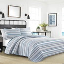 Axyaa King Cotton Quilt Set: Reversible 3-Piece Bedding with Matching Pillow