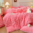 Axyaa 4kg Rabbit Plush Puff Velvet Four-Piece Set