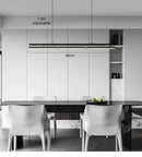 Axyaa LED Bar Chandelier for Modern Minimalist Dining Room Lighting