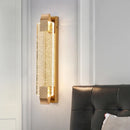 Axyaa Nordic Crystal Wall Light Sconce for Indoor Living Room Bedroom Decor