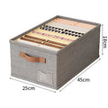 Axyaa Fabric Clothes Storage Box Organizer Cabinet - Foldable Multi-Purpose Drawer Box