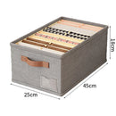 Axyaa Fabric Clothes Storage Box Organizer Cabinet - Foldable Multi-Purpose Drawer Box