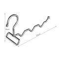 Axyaa Stainless Steel Clothes Hanger Organizer, Travel Drying Rack & Clothing Hooks