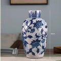 Axyaa Antique Chinese Style Ceramic Vase for Living Room Home Decor