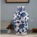 Axyaa Antique Chinese Style Ceramic Vase for Living Room Home Decor