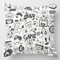 Axyaa Gamer Grip Square Pillowcase with New Anime Design