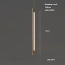 Axyaa Nordic Line LED Chandelier for Minimalist Home Decor