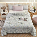 Axyaa Cool Silk Hyaluronic Acid Summer Quilt - Knitted, Printed, Comfortable, Breathable