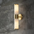 Axyaa Marble Wall Lamp: Chinese Copper Nordic Designer Home Lighting