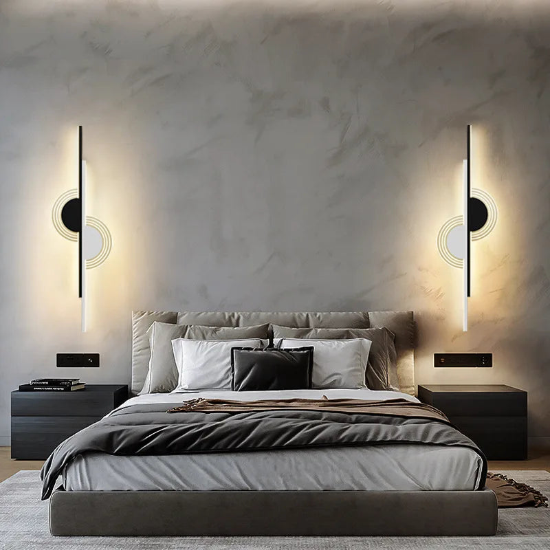 Nordic Acrylic LED Wall Light by Axyaa: Stylish Bedside & Living Room Decor