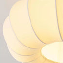 Axyaa Pumpkin LED Ceiling Lamp: Modern Home Decor Chandelier Lighting