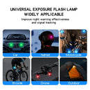 Axyaa Wireless LED Strobe Lights: Rechargeable Car Decor Anti-Collision Warning Light