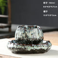 Axyaa Retro Lotus Cup Ceramic Coffee Mug Living Room Decor