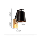 Axyaa LED Wall Sconce Light for Bedroom Living Room Study Hallway Decor