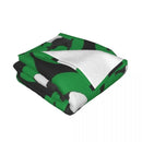 Axyaa Malayan Tapir Throw Blanket Comforter - Decorative Blanket