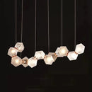 Axyaa Modern E14 LED Glass Pendant Lights for Dining Table Lighting