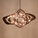 Axyaa Nordic LED Chandelier: Modern Stainless Steel Luxury Lighting for Living, Dining, Bedroom