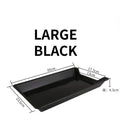 Axyaa Large Rectangular Skewer Tray for BBQ and Fried Skewers