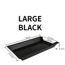 Axyaa Large Rectangular Skewer Tray for BBQ and Fried Skewers