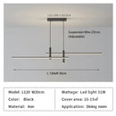 Axyaa Modern Designer LED Chandelier for Dining Room and Bar Counter