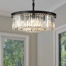 Axyaa Modern Crystal Chandelier Ceiling Light Luxe Home Decor Fixture