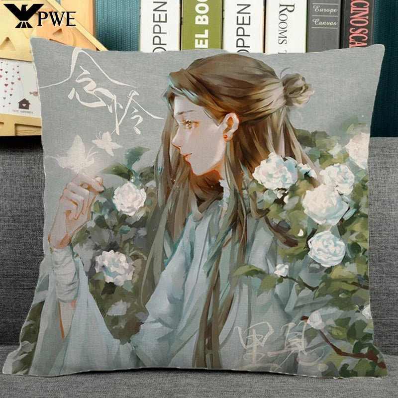 Heaven Official’s Blessing Cushion Cover by Axyaa - Home Decor Pillowcase