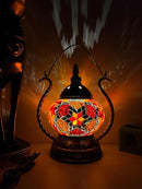 Axyaa Turkish Mosaic Table Lamp Handcrafted Night Light