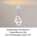 Axyaa LED Modern Ceiling Chandelier for Home Lighting, 110-220V