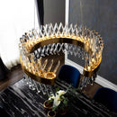 Axyaa Crystal Chandelier Dining Room Ceiling Light Luxury Pendant Lamp
