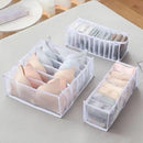 Axyaa Closet Drawer Organizer Box for Bra, Underwear, Pants, Scarf - Wardrobe Clothing Storage