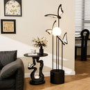 Axyaa LED Floor Lamp Stand Bedside Light for Bedroom & Living Room