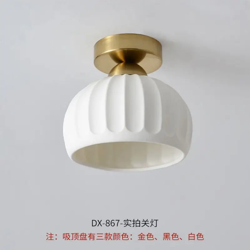 Nordic Acrylic Chandelier Ceiling Lamp for Aisle Corridor Balcony - Axyaa