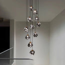 Axyaa LED Pendant Chandeliers for Modern Living and Dining Rooms