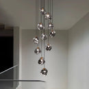 Axyaa LED Pendant Lights: Modern Chandeliers for Living Room and Dining Room