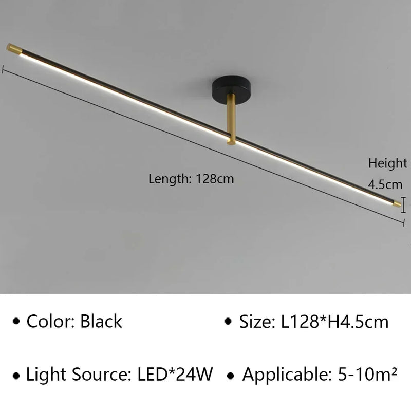 Axyaa Slim Wall Sconce Lamps Mirror Bathroom Bedroom Bedside Ceiling Light