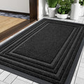 Axyaa Low Profile Outdoor Rubber Mat Heavy Duty Non Slip Indoor Doormat